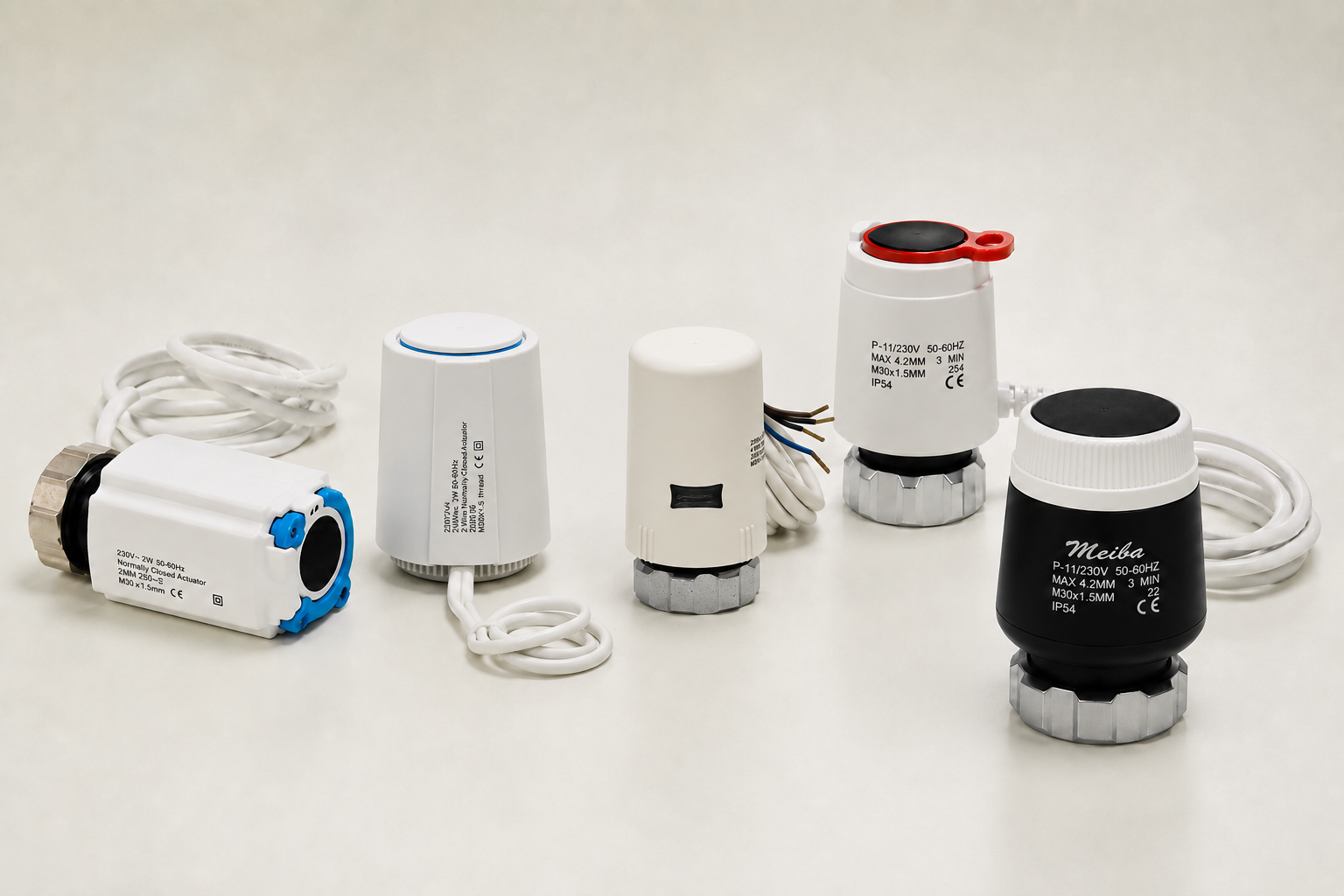 MEIBA thermal actuators